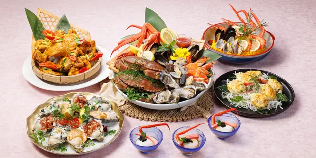 「蟹鲜蚝飨‧海鲜自助晚餐」低至半价，每位净价$338起 生日送蛋糕